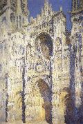 Claude Monet La Cathedrale de Rouen,Portrait et Tour d Albane France oil painting artist